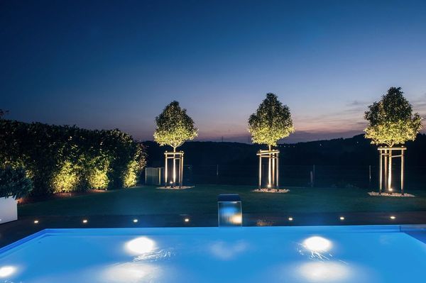 Deko-Light Boden- / Wand- / Deckenleuchte Colt 15W COB, Warmweißschwarzgrau, IP65 732109