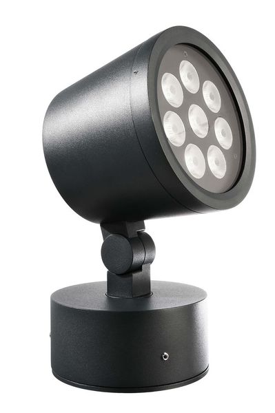 Deko-Light Boden- / Wand- / Deckenleuchte Colt 25W RGBW, RGB + Kaltweißschwarzgrau, 24V DC, IP65 732125