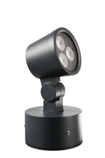 Deko-Light Boden- / Wand- / Deckenleuchte Colt 8W RGBWW, RGB + Warmweißschwarzgrau, 24V DC, IP65 732127