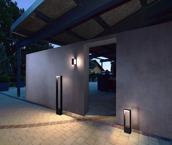 Deko-Light Stehleuchte Cata IV, Warmweiß, anthrazit, IP54 733040