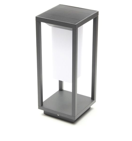 Deko-Light Stehleuchte Samas Solar 500, Warmweiß, dunkelgrau, 3,7V DC, IP54 733050