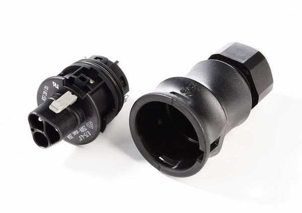 Wieland, Wieland RST20i3 Stecker, Schwarz, 79mm 800024