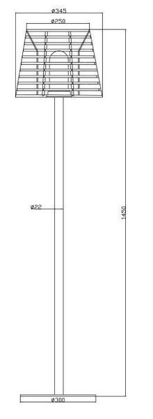 Deko-Light Stehleuchte Velorum, Anthrazitgrau RAL 7016, E27, max. 18W, IP44 836018