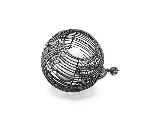 Deko-Light Pendelleuchte Velorum, E27, max. 18W, schwarz, IP44 836020