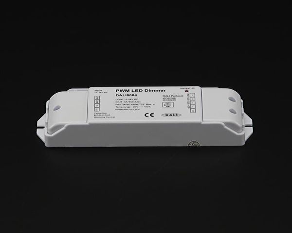 Deko-Light Controller, DALI PWM Dimmer CV 4CH, 12/24V, 5A/Kanal, DT6, dimmbar DALI-Bus nach IEC 62386 DALI 48W 843010