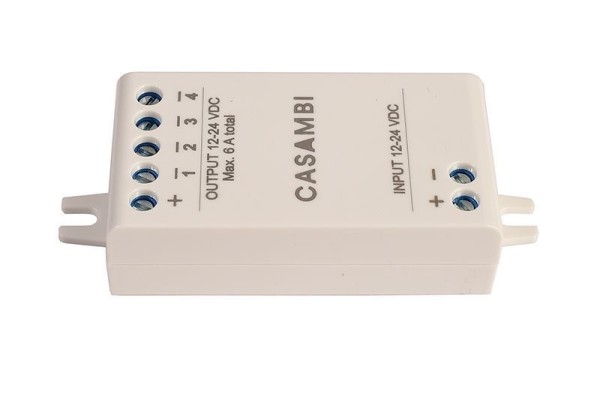 Casambi Controller, Bluetooth Controller CBU-PWM4, 12-24VDC 843037