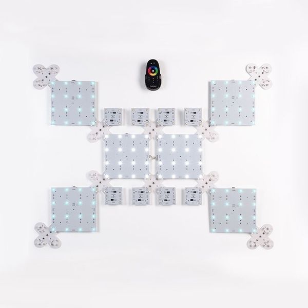 Deko-Light Modular System, Modular Panel II 4x4, 5050, SMD, RGB, 24V DC, 166 848008