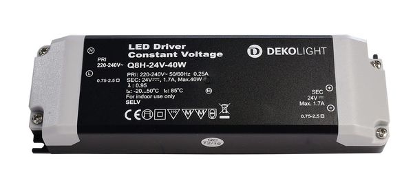 Deko-Light LED-Netzgerät, BASIC, CV, Q8H-24-40W, 40W 862163