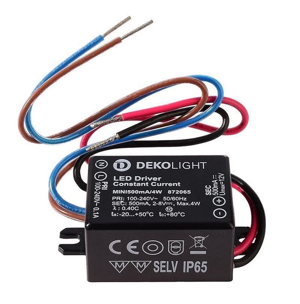 Deko-Light LED-Netzgerät, MINI, CC, 500mA/4W, 1-4W 872065
