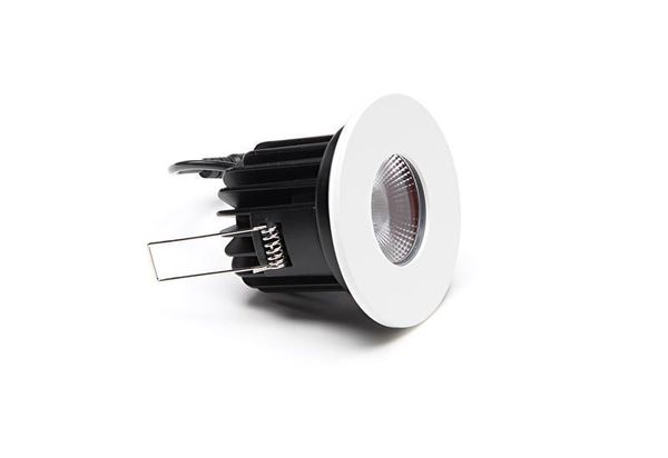 Deko-Light Abdeckung Weiß matt rund für COB 68 IP65 + Mizar II, Aluminium, Signalweiß 930074