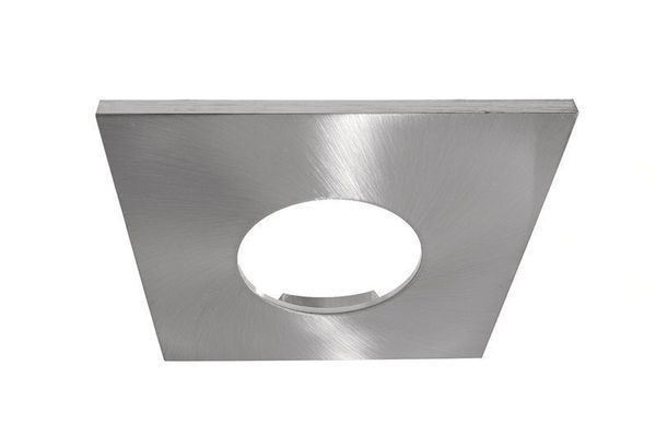 Deko-Light Abdeckung Silbersatiniert eckig für COB 68 IP65 + Mizar II, Alu, Silber, satiniert, 83mm 930079
