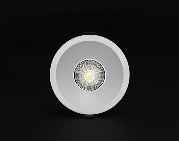 Deko-Light 170 mm Einbauring für Modular Sytem COB, Aluminium, Reinweiß, mattiert 930089