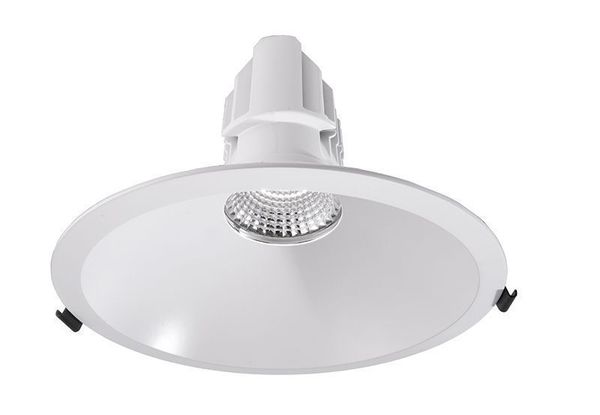 Deko-Light 230 mm Einbauring für Modular Sytem COB, Aluminium, Reinweiß, mattiert 930090