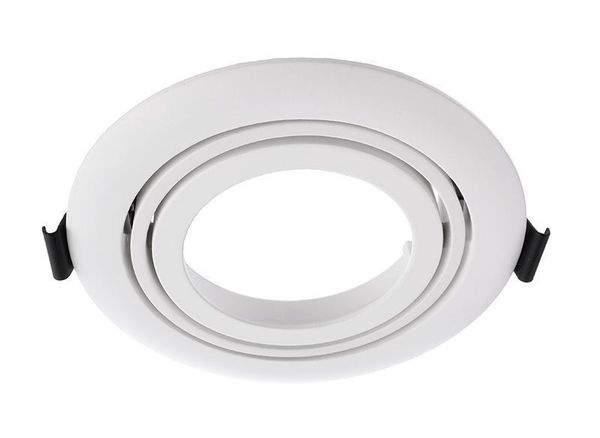 Deko-Light Einbauring schwenkbar für Modular Sytem COB, Aluminium, Reinweiß, mattiert 930091