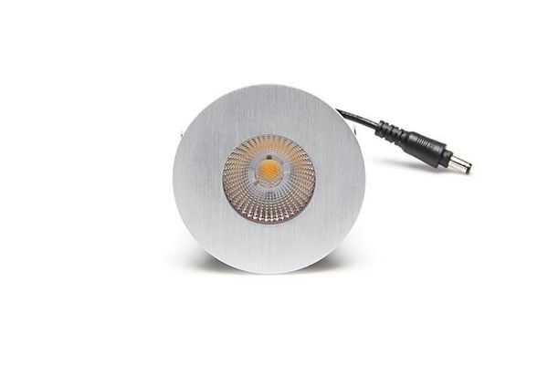 Deko-Light Abdeckung Silber gebürstet rund für COB 68 IP65 + Mizar II, Alu, Silber 930099