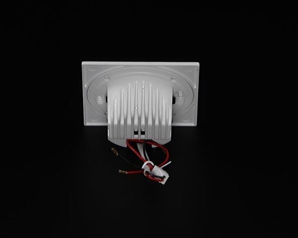 Deko-Light Abdeckung weiß eckig für Light Base COB Indoor, Aluminium, 85mm 930130