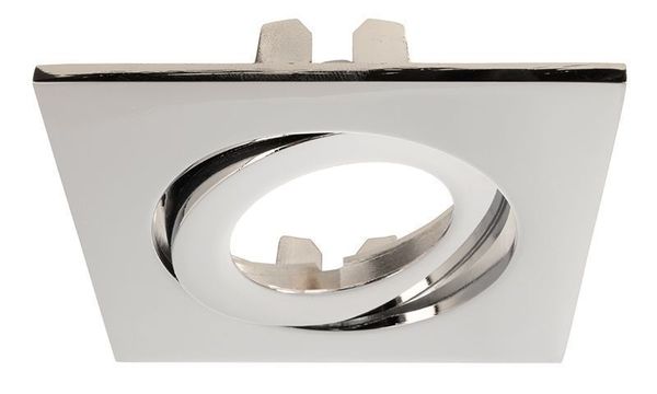 Deko-Light Rahmen für Lesath eckig, chrom, Silber, Chrom, 90mm 930257