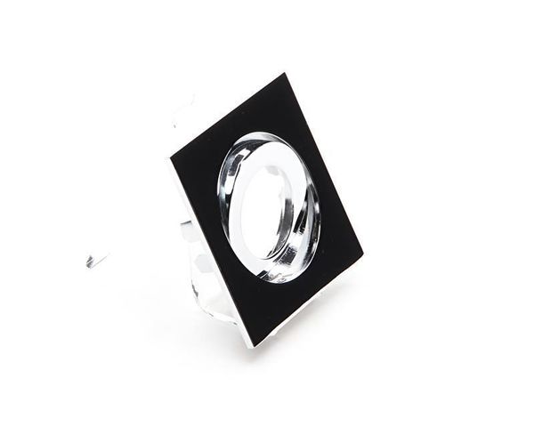 Deko-Light Rahmen für Lesath eckig, chrom, Silber, Chrom, 90mm 930257