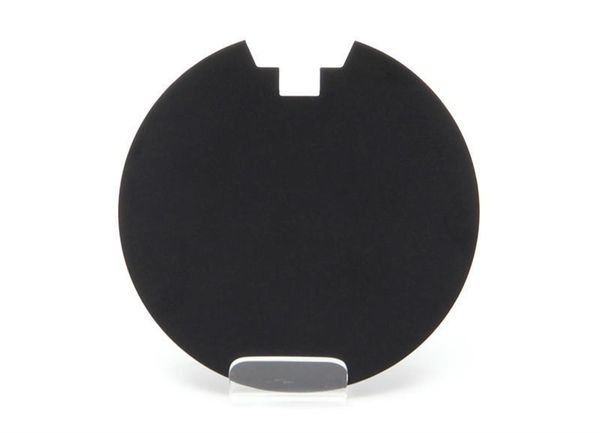 Deko-Light Abdeckung Hinten Schwarz für Serie Uni II Max, Metall, Schwarz 930394