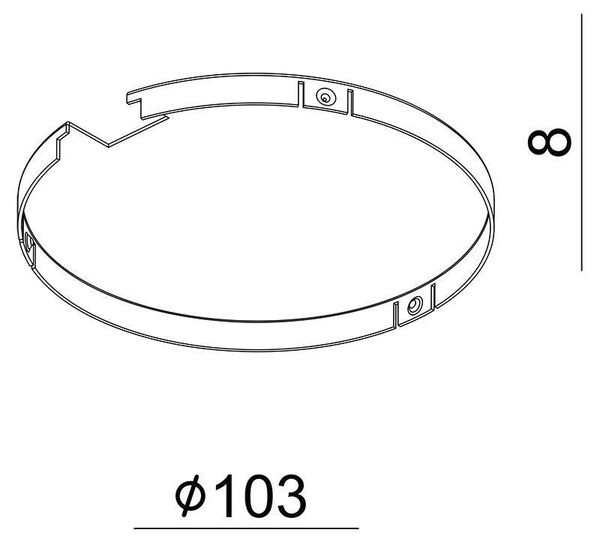 Deko-Light Abdeckung Kühlkörper Schwarz für Serie Uni II Max, Alu, Schwarz 930396