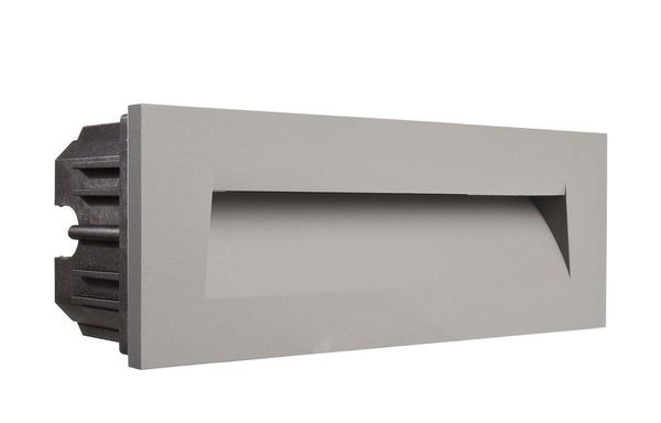 Deko-Light Abdeckung Grau Rundung für Light Base III Outdoor, Grau, 250mm 930477