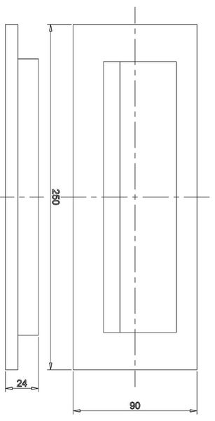 Deko-Light Abdeckung Schwarz Rundung für Light Base III Outdoor, Schwarz, 250mm 930478