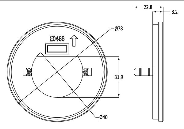 Deko-Light Abdeckung milchig rund für Alwaid, Aluminium Druckguss 930481