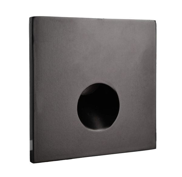 Deko-Light Abdeckung eckig schwarz Auge für Alwaid, schwarz, 75mm 930493