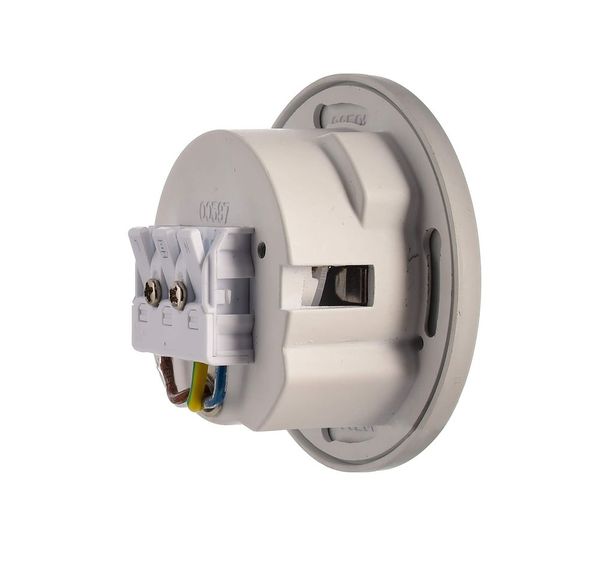 Deko-Light Abdeckung rund grau Stufe für Alwaid, Aluminium Druckguss 930498