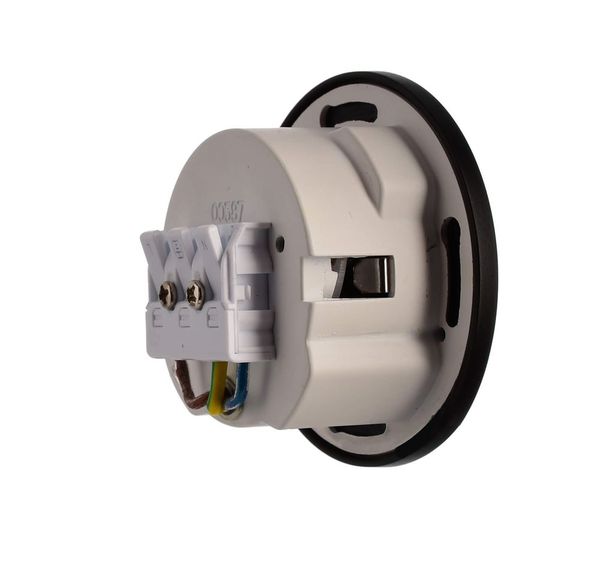 Deko-Light Abdeckung rund schwarz für Alwaid, schwarz 930502