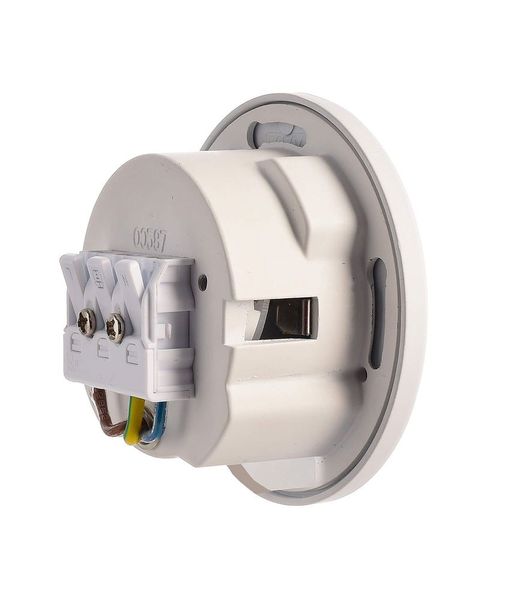 Deko-Light Abdeckung rund weiß Winkel für Alwaid, Aluminium Druckguss 930503