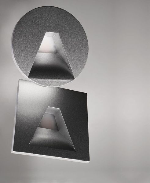 Deko-Light Abdeckung rund schwarz Winkel für Alwaid, schwarz 930505