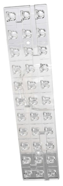 Deko-Light 15° Linse für Deckenaufbauleuchte Draconis Asymmetrisch, transparent, 285mm 930577