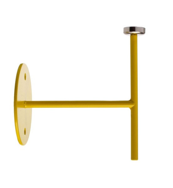 Deko-Light Wandhalter für Magnetleuchte Miram Gelb, Gelb 930622