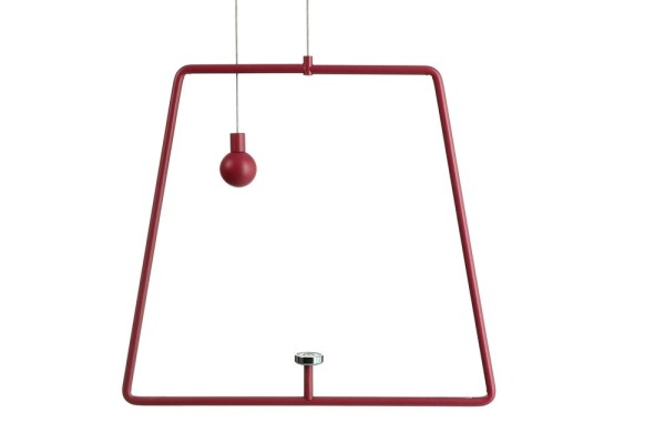Deko-Light Pendel für Magnetleuchte Miram Rubin Rot, Rubin Rot RAL3003 930628