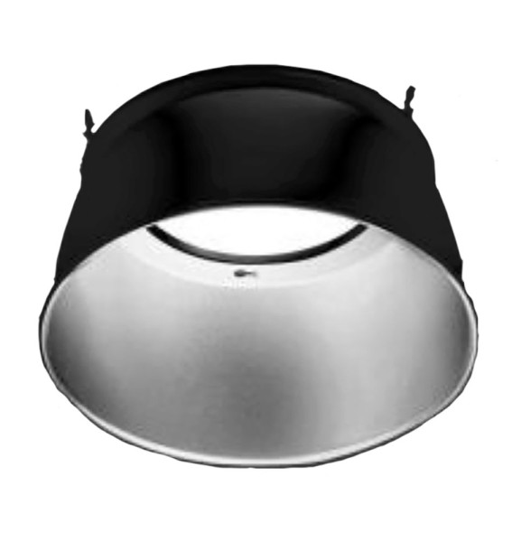 Deko-Light Reflektor 60° für Pendelleuchte Aludra 200W, Alu, Schwarz 930642