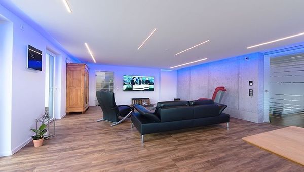 Deko-Light U-Profil flach AU-01-08 für 8 - 9,3mm LED Stripes, Alu, Silber-matt, eloxiert,1m 970000