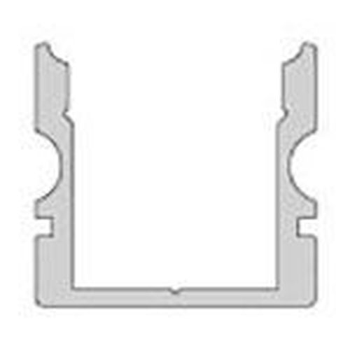 Deko-Light U-Profil hoch AU-02-10 für 10 - 11,3mm LED Stripes, Alu, Silber-matt, eloxiert,1m 970120