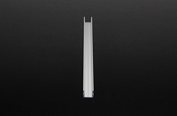 Deko-Light U-Profil hoch AU-02-12 für 12 - 13,3mm LED Stripes, Alu, Silber-matt, eloxiert,1m 970140