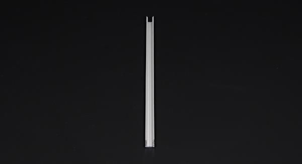 Deko-Light U-Profil hoch AU-02-05 für 5 - 5,7mm LED Stripes, Alu, Silber-matt, eloxiert,1m 970180