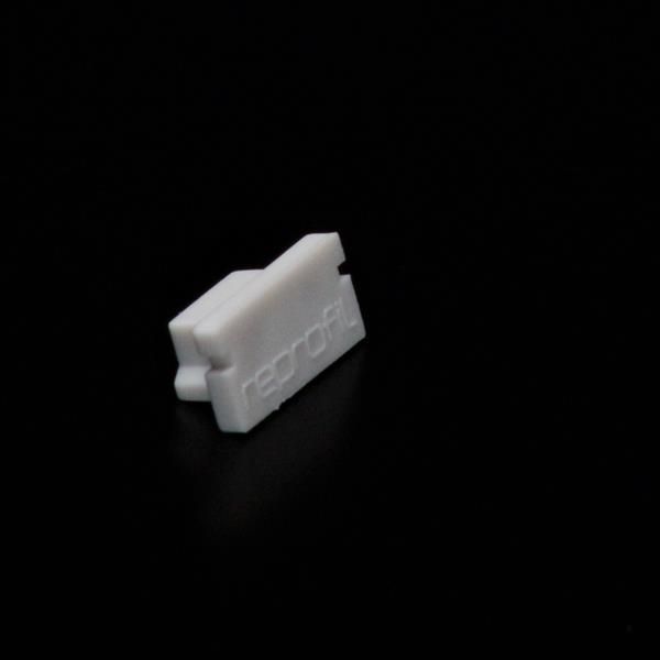 Deko-Light Endkappe P-AU-01-08 Set 2 Stk, Grau, 14mm 978001