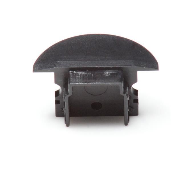 Deko-Light Endkappe P-ET-02-12 Set 2 Stk, Schwarz, 27mm 978142