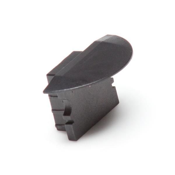 Deko-Light Endkappe P-ET-02-12 Set 2 Stk, Schwarz, 27mm 978142