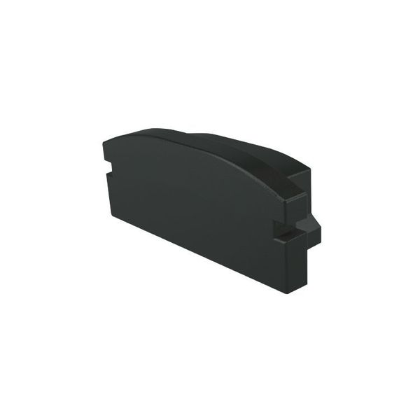 Deko-Light Endkappe F-AU-01-15 Set 2 Stk, Schwarz, 21mm 978532