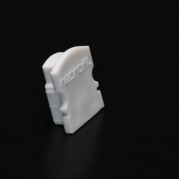 Deko-Light Endkappe F-AU-02-08 Set 2 Stk, Weiß, 14mm 978540