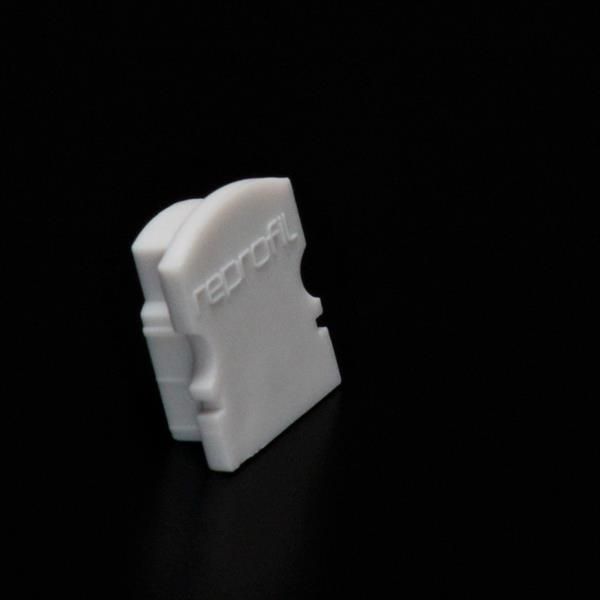 Deko-Light Endkappe F-AU-02-08 Set 2 Stk, Grau, 14mm 978541