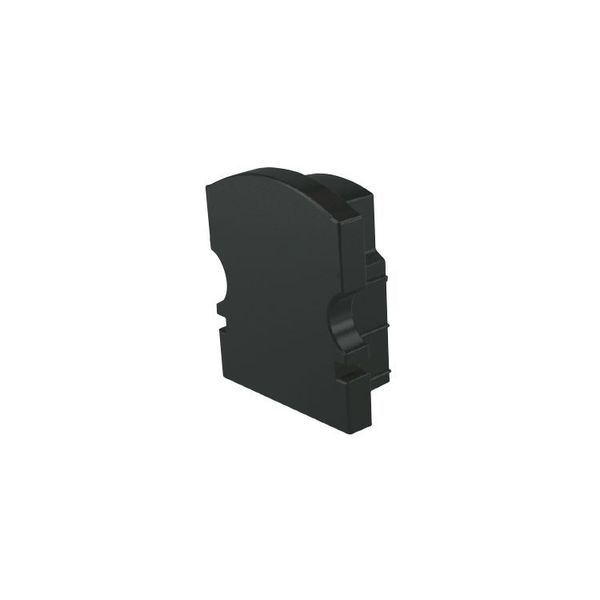 Deko-Light Endkappe F-AU-02-08 Set 2 Stk, Schwarz, 14mm 978542