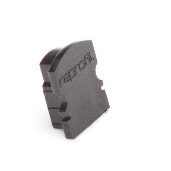 Deko-Light Endkappe F-AU-02-08 Set 2 Stk, Schwarz, 14mm 978542