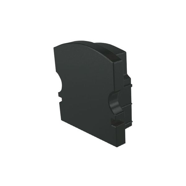 Deko-Light Endkappe F-AU-02-10 Set 2 Stk, Schwarz, 16mm 978552