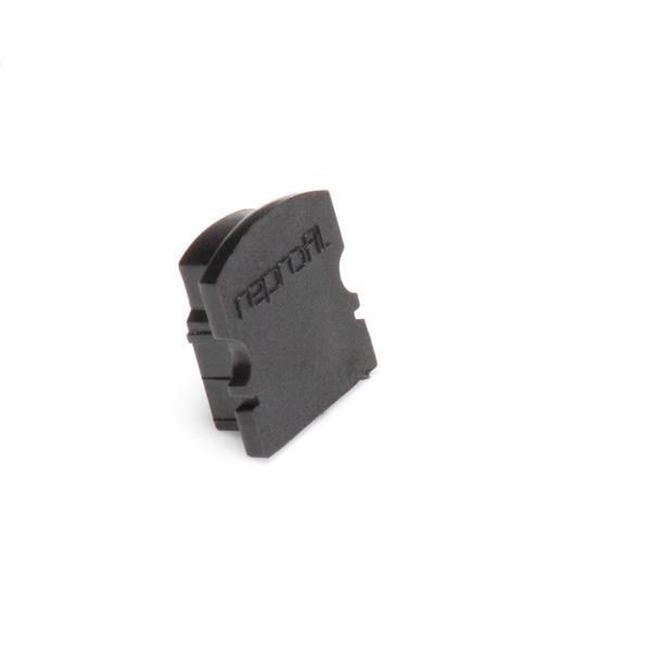 Deko-Light Endkappe F-AU-02-10 Set 2 Stk, Schwarz, 16mm 978552